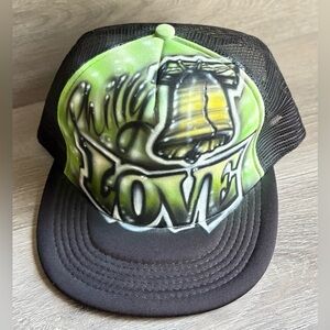 Philly Love Liberty Bell Custom Airbrushed Trucker Hat Cap Brand New